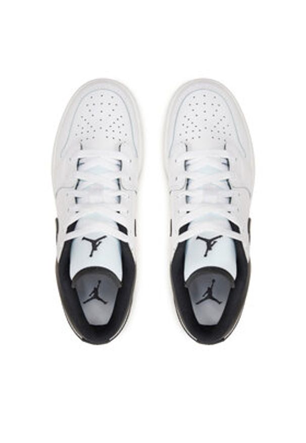 Nike Sneakersy Air 1 Low 553560-132 Biały. Kolor: biały. Materiał: skóra