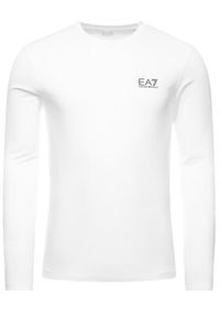 EA7 Emporio Armani Longsleeve 8NPT55 PJM5Z 1100 Biały Regular Fit. Kolor: biały. Materiał: bawełna. Długość rękawa: długi rękaw #3