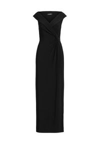 Lauren Ralph Lauren Sukienka wieczorowa 253863940001 Czarny Slim Fit. Kolor: czarny. Materiał: syntetyk. Styl: wizytowy