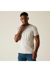 Regatta - Męska koszulka turystyczna z krótkim rękawem Fingal Edition. Kolor: biały. Długość rękawa: krótki rękaw. Długość: krótkie. Sport: turystyka piesza #1