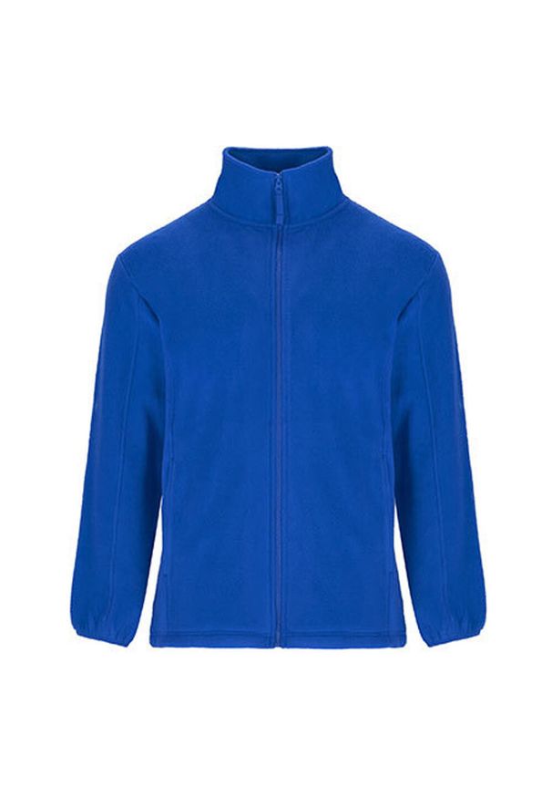 ROLY - Męska Bluza Polarowa. Kolor: niebieski. Materiał: polar. Sezon: zima. Styl: sportowy