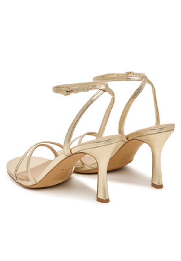 Aldo Sandały Marbela 14298898 Złoty. Kolor: złoty. Materiał: skóra