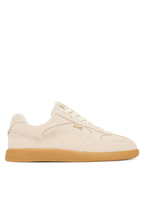 Liu Jo Sneakersy Connor 01 BF5069 PX002 Beżowy. Kolor: beżowy. Materiał: zamsz, skóra