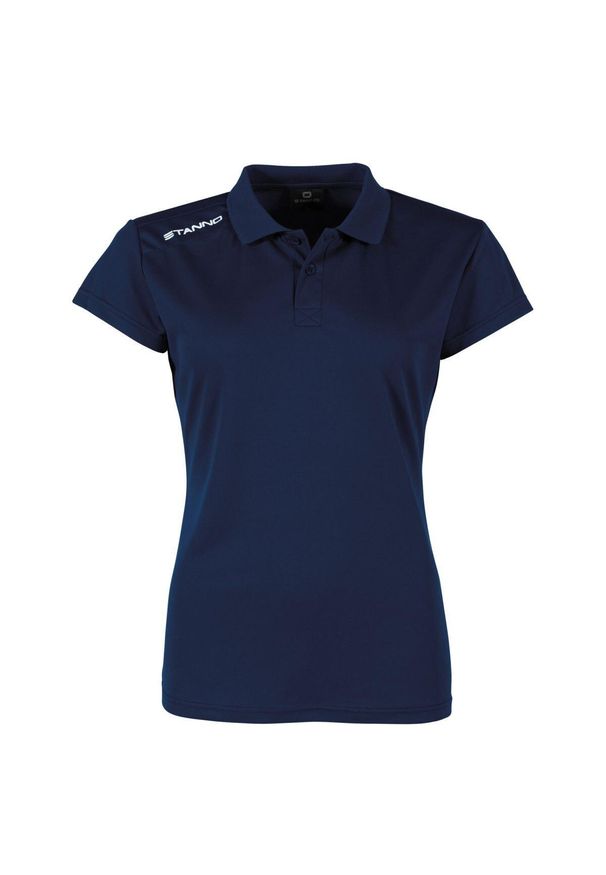 STANNO - Damska koszulka polo Stanno Field. Typ kołnierza: polo. Kolor: niebieski. Styl: klasyczny