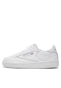 Reebok Sneakersy Club C 85 BS7685 Biały. Kolor: biały. Materiał: skóra. Model: Reebok Club