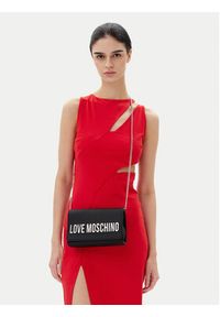 Love Moschino - LOVE MOSCHINO Torebka JC4103PP1MKD000B Czarny. Kolor: czarny. Materiał: skórzane #3
