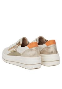 Remonte Sneakersy D1C01-81 Beżowy. Kolor: beżowy. Materiał: skóra #6