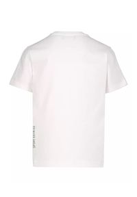 DSQUARED2 KIDS - Biały t-shirt z bawełny 4-16 lat. Okazja: na co dzień. Kolor: biały. Materiał: bawełna. Wzór: nadruk. Sezon: lato. Styl: elegancki, sportowy, casual