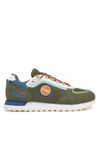 Colmar Sneakersy Travis SS25/076 Zielony. Kolor: zielony. Materiał: zamsz, skóra