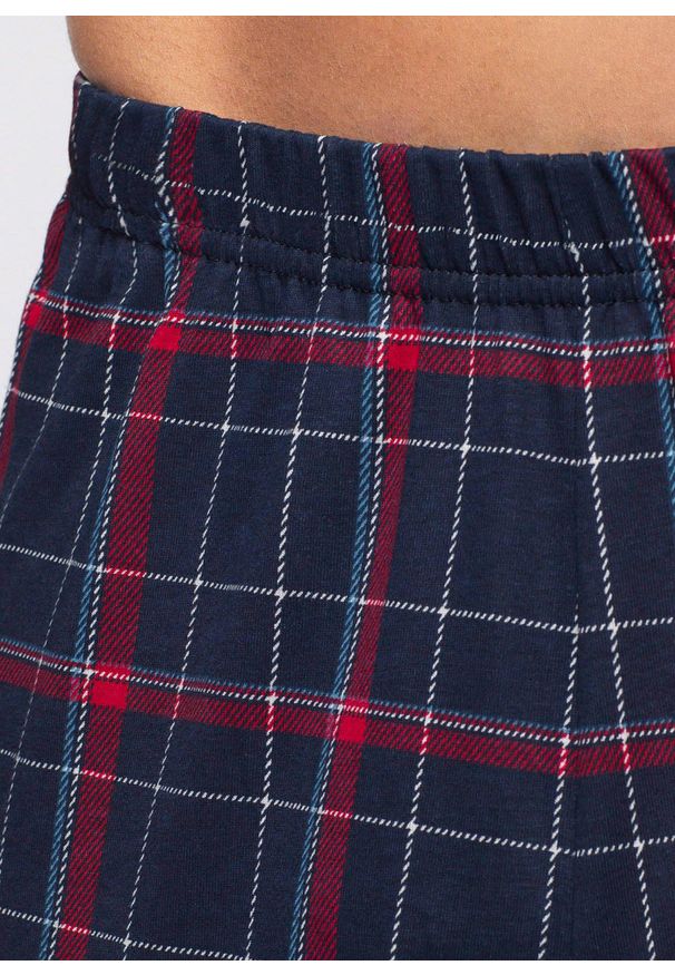 bonprix - Piżama z czystej bawełny organicznej, z długim rękawem. Kolor: czerwony. Materiał: bawełna. Długość: długie