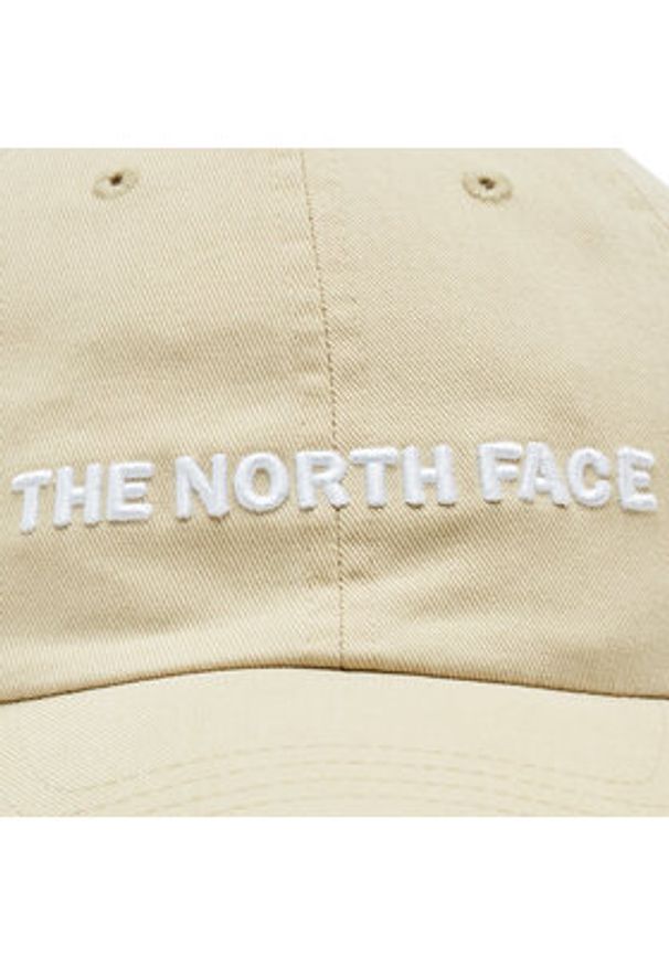 The North Face Czapka z daszkiem Horizontal Embro NF0A5FY13X41 Beżowy. Kolor: beżowy. Materiał: materiał, bawełna