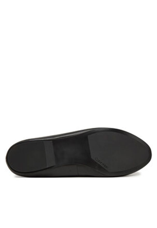 Calvin Klein Baleriny Flat Mary Jane - Lth HW0HW02341 Czarny. Kolor: czarny. Materiał: skóra
