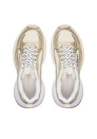 Emporio Armani Sneakersy X3X238 XR388 00194 Złoty. Kolor: złoty. Materiał: skóra #5