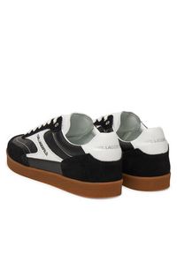 Karl Lagerfeld - KARL LAGERFELD Sneakersy KL53855 Czarny. Kolor: czarny. Materiał: zamsz, skóra #3