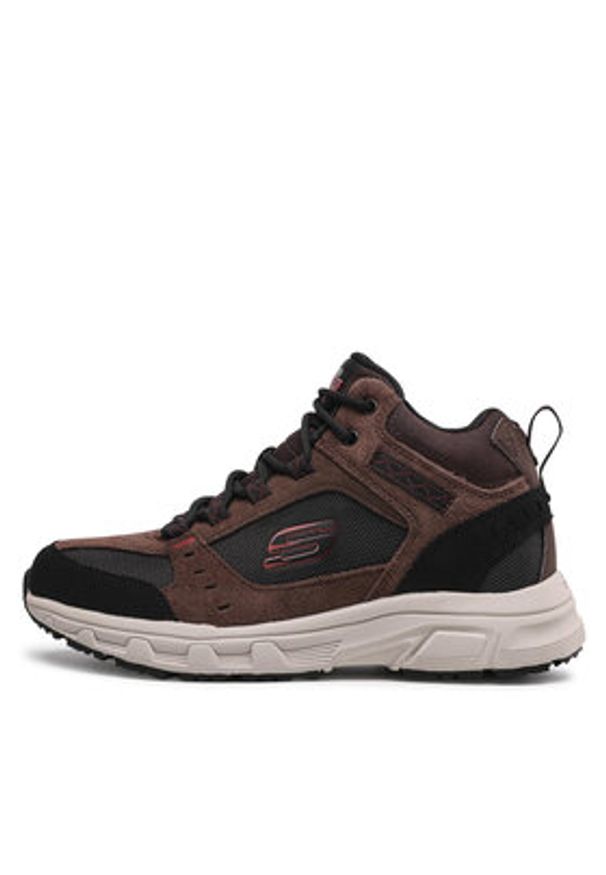 skechers - Skechers Trekkingi Ironhide 51895/CHOC Brązowy. Kolor: brązowy. Materiał: materiał. Sport: turystyka piesza