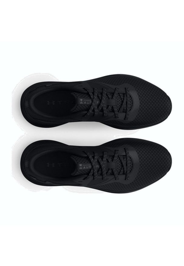 Buty treningowe damskie Under Armour Charged Aurora 2. Zapięcie: sznurówki. Kolor: czarny. Materiał: guma, materiał, tkanina, syntetyk. Szerokość cholewki: normalna