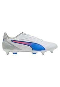 Buty piłkarskie męskie Puma King Pro Mxsg. Kolor: wielokolorowy. Materiał: materiał, syntetyk. Szerokość cholewki: normalna. Sport: piłka nożna