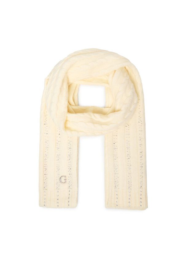 Guess Szalik AW5384 POL03 Biały. Kolor: biały. Materiał: akryl