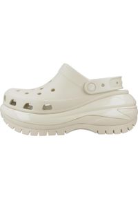 Tenisówki Crocs Model Classic Mega Crush Clog Kolor Biały. Kolor: biały. Materiał: materiał, syntetyk