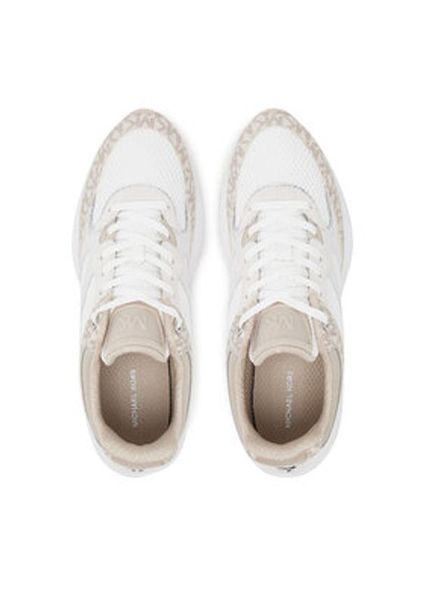 MICHAEL Michael Kors Sneakersy Riley 43S5RLFS1B Biały. Kolor: biały. Materiał: materiał