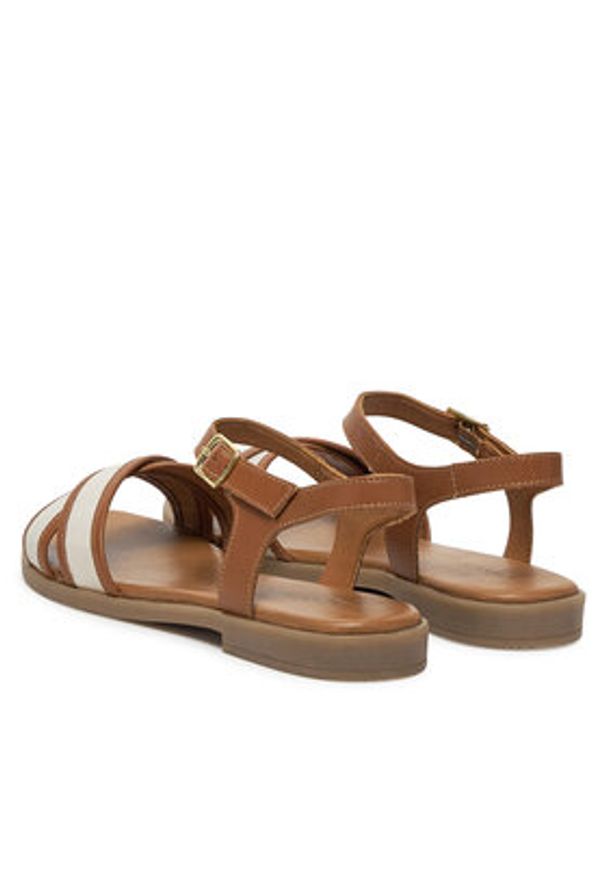 Lasocki Sandały WI16-FOXI-77 Brązowy. Kolor: brązowy. Materiał: skóra