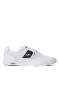 Sneakersy męskie białe Lacoste Europa 0121 1 Sma. Kolor: biały. Materiał: dzianina. Sezon: lato. Sport: bieganie #6