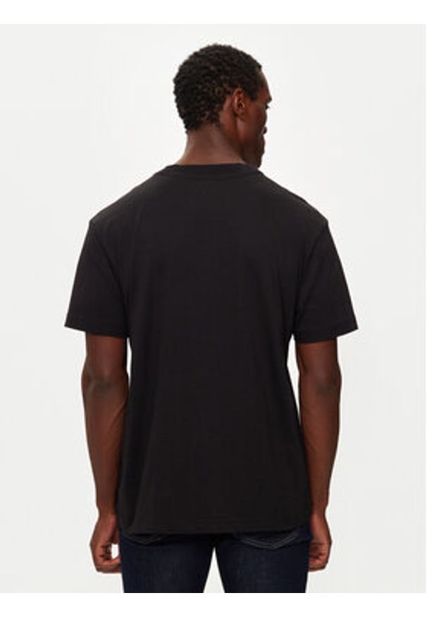 Calvin Klein Jeans T-Shirt Basketball Court J30J326869 Czarny Regular Fit. Kolor: czarny. Materiał: bawełna