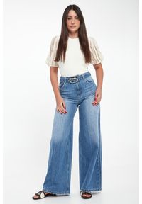 Twinset Milano - Sweter damski z rękawami z koronki TWINSET. Materiał: koronka. Wzór: koronka #3