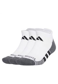 Adidas - adidas Zestaw 3 par niskich skarpet unisex Prf Cc C Low 3P JD9569 Biały. Kolor: biały. Materiał: poliester, materiał