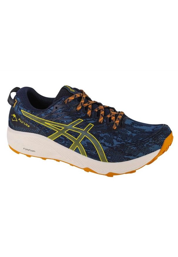 Buty Asics Fuji Lite 3 M 1011B467-401 niebieskie. Kolor: niebieski. Materiał: materiał, syntetyk. Szerokość cholewki: normalna