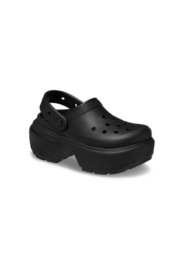 Klapki Crocs Model Stomp Clog Kolor Czarny. Kolor: czarny. Materiał: syntetyk, materiał