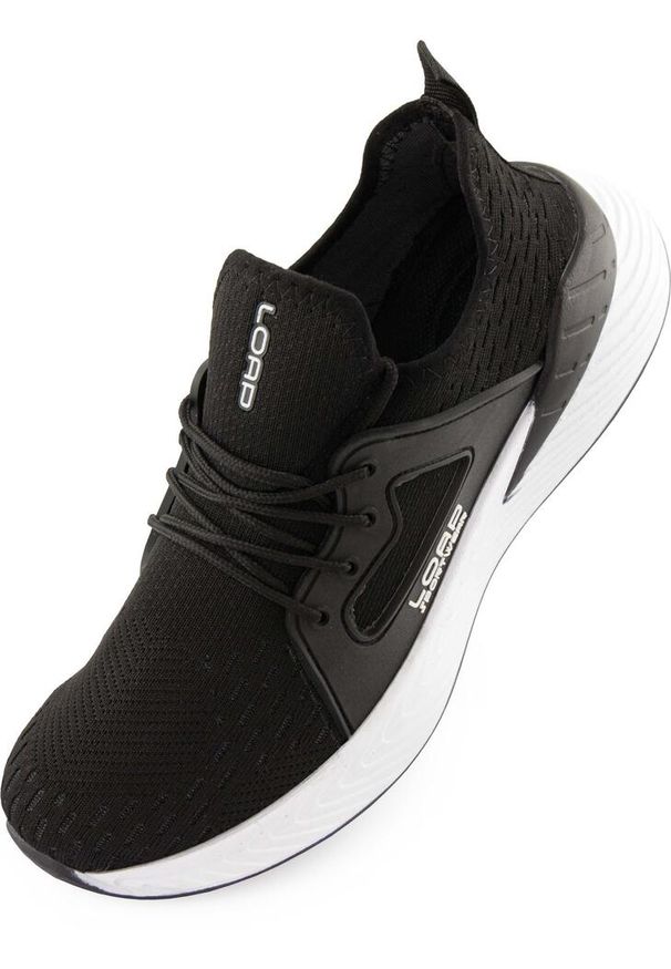 ZSPORT - Męskie trampki Loap Resist BLK 44 z wysokiej jakości skóry. Kolor: czarny. Materiał: skóra