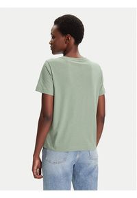 GANT - Gant T-Shirt Shield 4200750 Zielony Regular Fit. Kolor: zielony. Materiał: bawełna #4