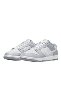 Buty do chodzenia dla dorosłych Nike Dunk Low Two Tone Grey. Kolor: szary. Materiał: skóra. Sport: turystyka piesza