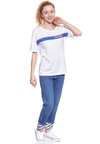 Wrangler - WRANGLER T SHIRT DAMSKI B&Y TRUCKER TEE WHITE W724LG412 112130927 #3