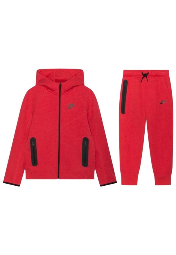 Spodnie sportowe męskie Nike FB8002672. Kolor: czerwony. Materiał: dresówka