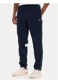 Lacoste Dres WH0226 Granatowy Regular Fit. Kolor: niebieski. Materiał: syntetyk #4