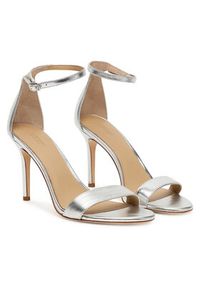 Lauren Ralph Lauren - LAUREN RALPH LAUREN Sandały Allie 802912334004 Srebrny. Kolor: srebrny. Materiał: skóra