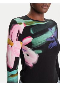 Desigual Bluzka Lena 25WWTK32 Czarny Regular Fit. Kolor: czarny. Materiał: wiskoza #3