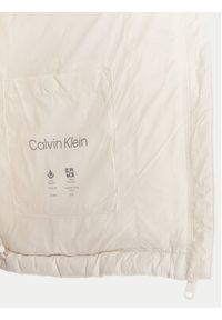 Calvin Klein Jeans Kurtka puchowa Essential LV047D501G Écru Relaxed Fit. Materiał: syntetyk #3