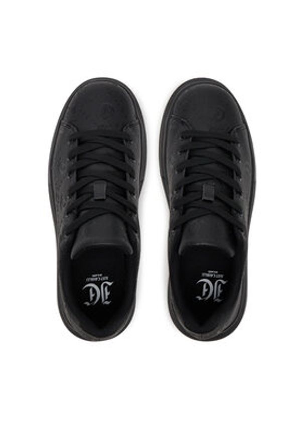 Just Cavalli Sneakersy 78RA3SB6 ZSC31 Czarny. Kolor: czarny. Materiał: skóra