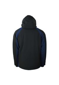 PEAK MOUNTAIN - Kurtka narciarska Peak Mountain Softshell. Kolor: czarny, niebieski, wielokolorowy. Materiał: softshell. Sport: narciarstwo #2