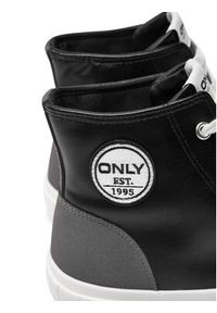 ONLY Shoes Trampki Liv 15329910 Czarny. Kolor: czarny. Materiał: skóra #4