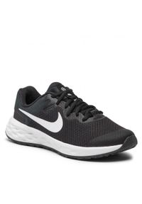 Obuwie Sportowe Dziecięce Nike Revolution 6 DD1096 003 Czarny. Zapięcie: sznurówki. Kolor: czarny. Materiał: syntetyk, materiał. Szerokość cholewki: normalna. Model: Nike Revolution