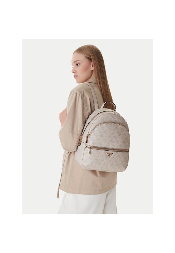 Plecak Guess. Kolor: beżowy
