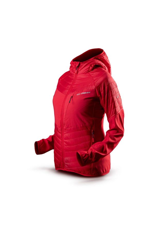 TRIMM - Kurtka Trimm ZENA. Kolor: czerwony. Sezon: zima. Sport: narciarstwo