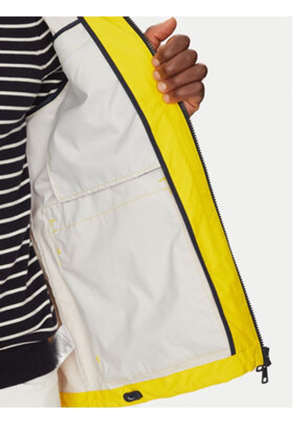 TOMMY HILFIGER - Tommy Hilfiger Kurtka przejściowa Regatta Mid Length Jacket MW0MW39200 Żółty Loose Fit. Kolor: żółty. Materiał: syntetyk
