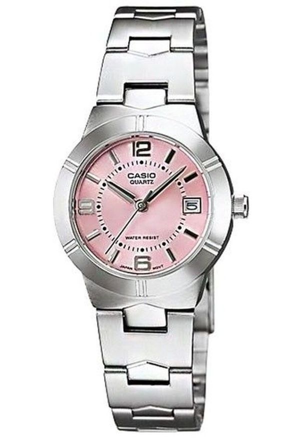 Zegarek Casio Zegarek Damski Casio ENTICER LADY Różowy ( 25 mm). Kolor: różowy