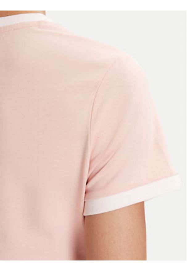 Guess T-Shirt V5YI01 J1314 Różowy Regular Fit. Kolor: różowy. Materiał: bawełna