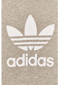 adidas Originals - Bluza bawełniana. Okazja: na co dzień. Kolor: szary. Materiał: bawełna. Styl: casual #3